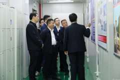 宜春市电子信息产业链招商小分队莅临福州维思航空票务代理有限公司参观调研